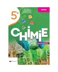 Chimie 5 - Sciences générales - Manuel - 2 heures par semaine